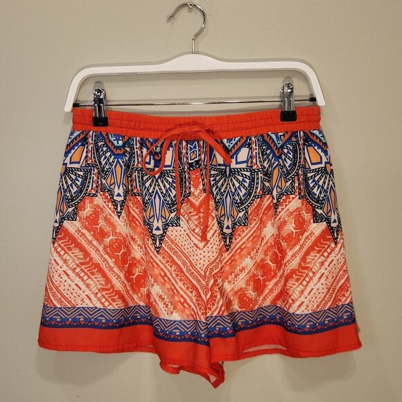 Jealous Tomato Shorts Lined Bohemian Bold Color Statement Transitional - Size L - Picture 1 of 7